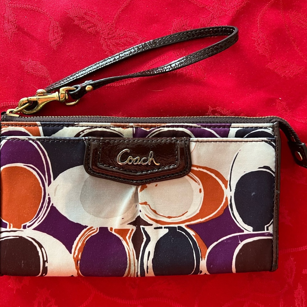 Coach Multicolor Wristlet